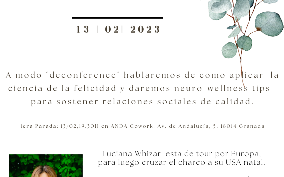 Gira Well-Living con Luciana Whizar (1ª Parada)