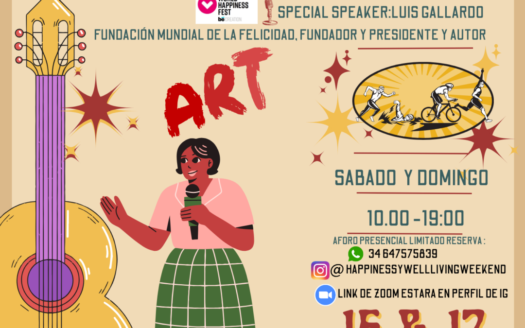 Happiness y Well Linving Weekend en ANDA Cowork
